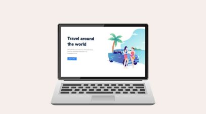 طراحی سایت گردشگری خارجی. Foreign tourism site design avadis
