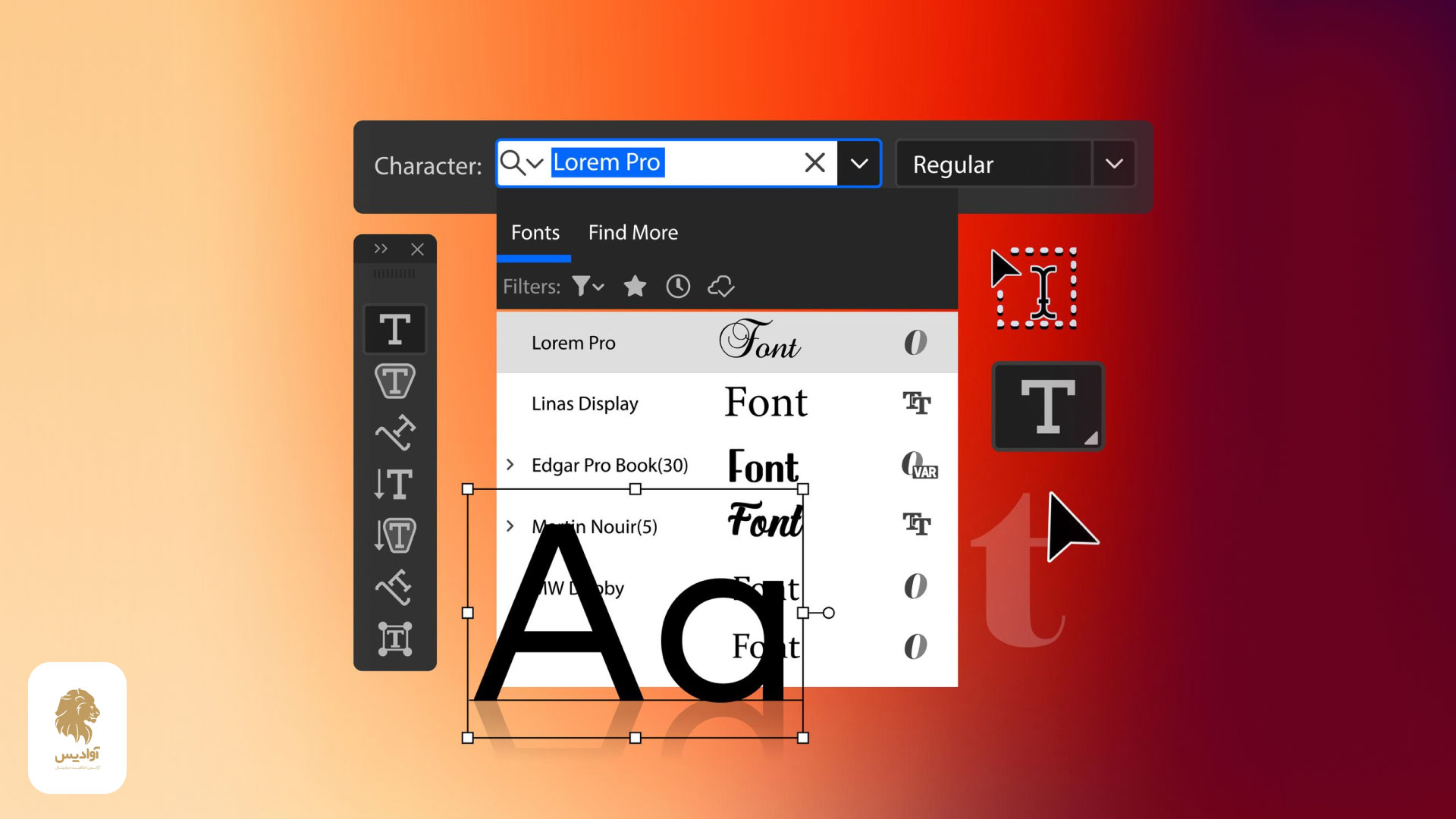 راهنمای جامع انتخاب فونت مناسب طراحی