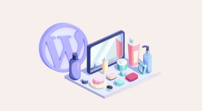 طراحی قالب وردپرس لوازم آرایشی